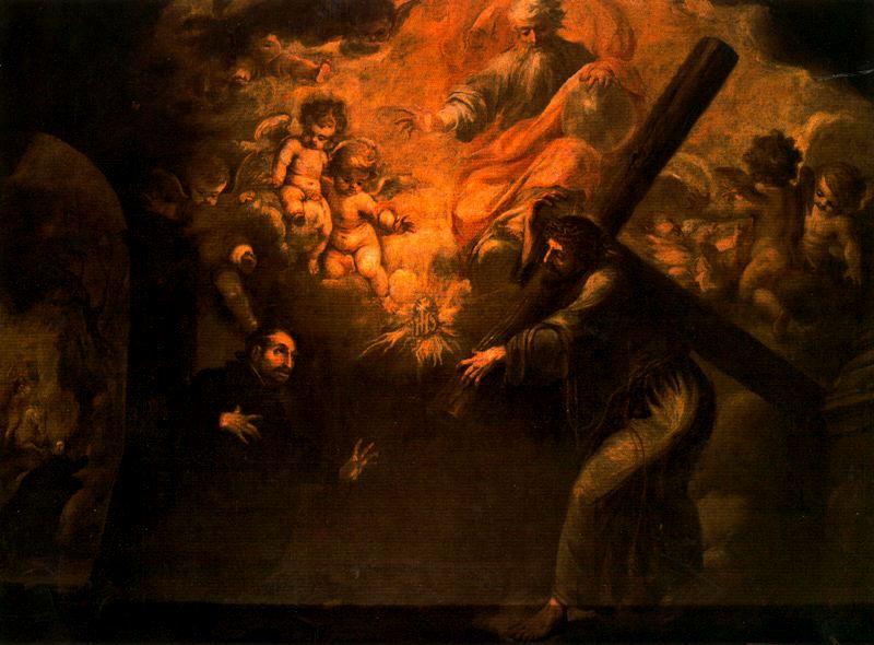Order Artwork Replica La aparición de Cristo a San Ignacio camino de Roma by Juan De Valdés Leal (1622-1690, Spain) | ArtsDot.com