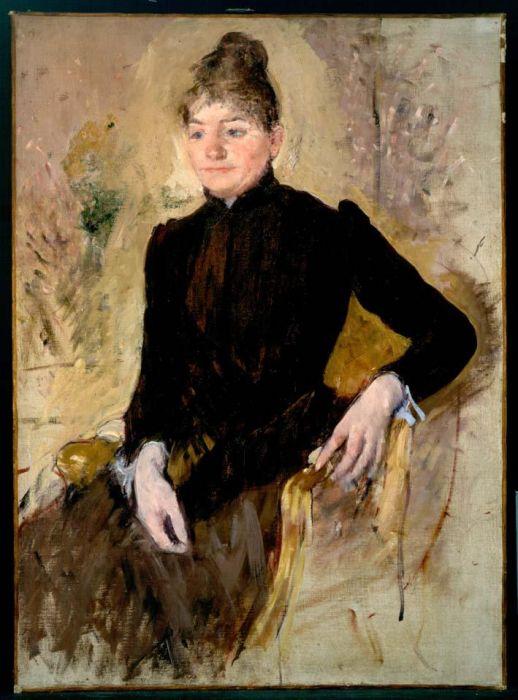 Buy Museum Art Reproductions Portrait of a Woman by Mary Stevenson Cassatt (1843-1926, United States) | ArtsDot.com