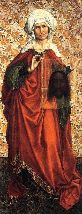 Order Artwork Replica St Veronica by Robert Campin (Master Of Flemalle) (1375-1444, France) | ArtsDot.com