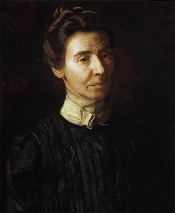 Order Oil Painting Replica Portrait of Mary Adeline Williams, 1899 by Thomas Eakins (1844-1916, United States) | ArtsDot.com