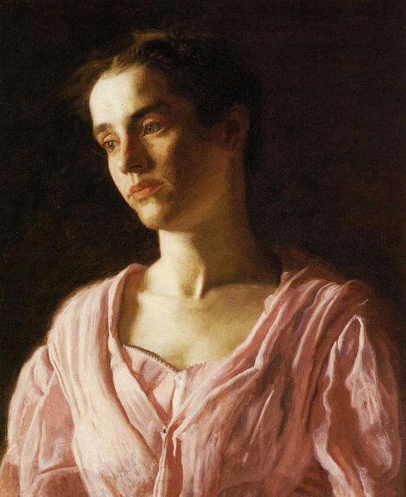 Order Art Reproductions Portrait of Maud Cook, 1895 by Thomas Eakins (1844-1916, United States) | ArtsDot.com
