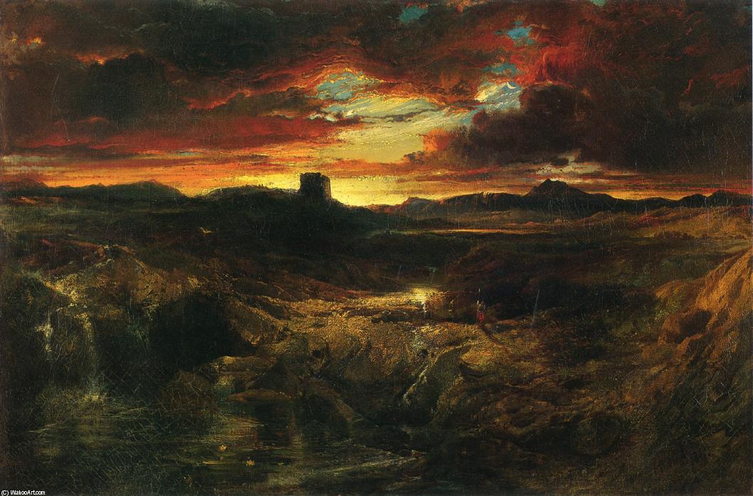 Order Oil Painting Replica Childe Roland to the Dark Tower Came, 1859 by Thomas Moran (1837-1926, United Kingdom) | ArtsDot.com