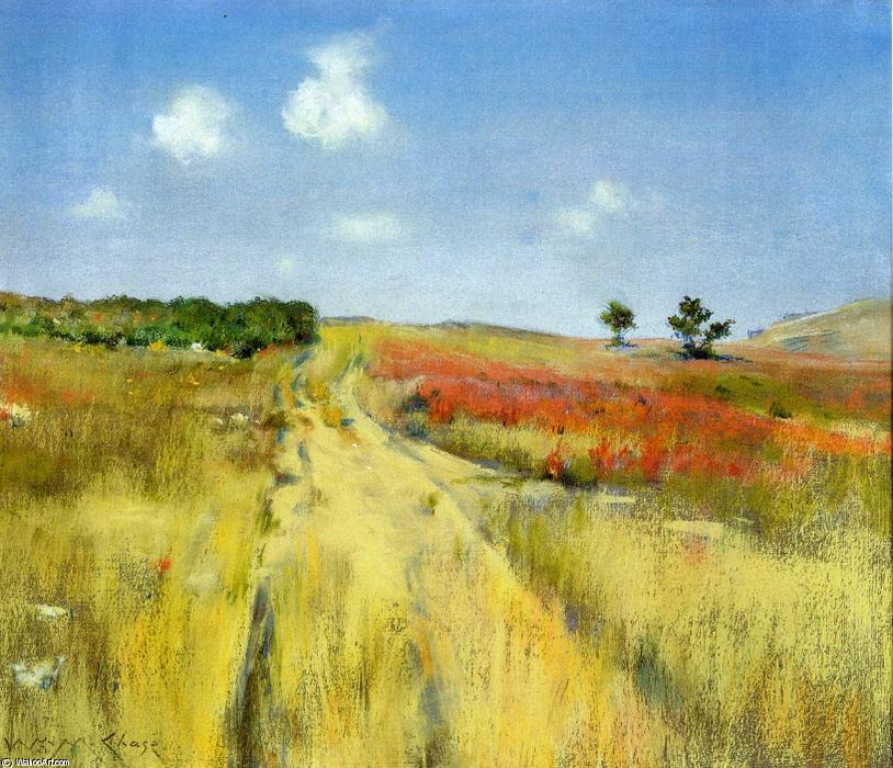 Order Paintings Reproductions Shinnecock Hills 3 by William Merritt Chase (1849-1916, United States) | ArtsDot.com