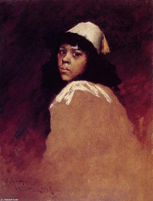 Order Art Reproductions The Moroccan Girl by William Merritt Chase (1849-1916, United States) | ArtsDot.com