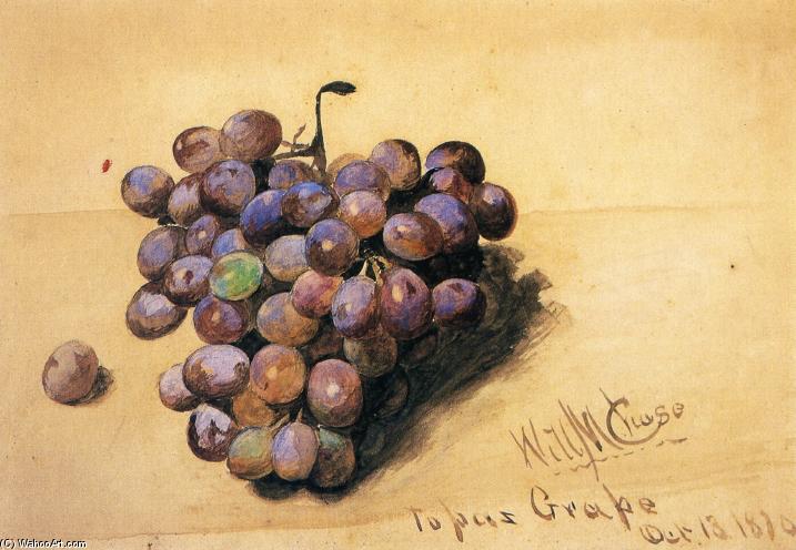 Order Artwork Replica Topaz Grapes, 1870 by William Merritt Chase (1849-1916, United States) | ArtsDot.com