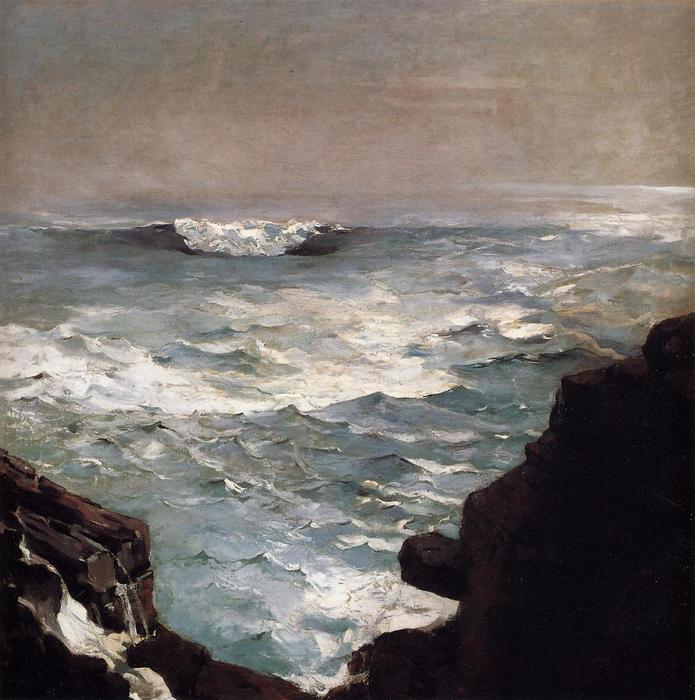 Order Paintings Reproductions Cannon Rock, 1895 by Winslow Homer (1836-1910, United States) | ArtsDot.com