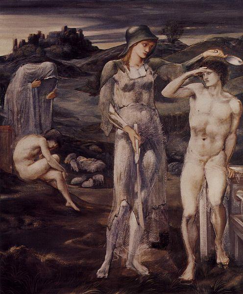 Order Paintings Reproductions The Calling of Perseus by Edward Coley Burne-Jones (1833-1898, United Kingdom) | ArtsDot.com
