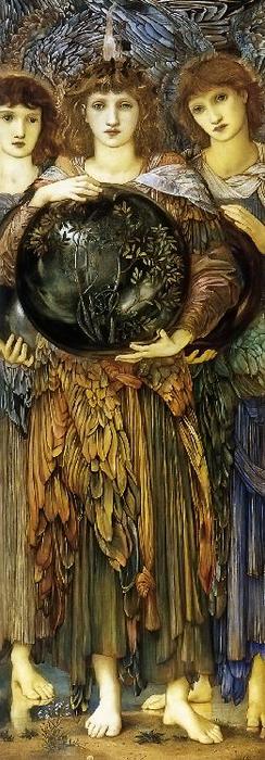 Order Oil Painting Replica The Third Day of Creation by Edward Coley Burne-Jones (1833-1898, United Kingdom) | ArtsDot.com