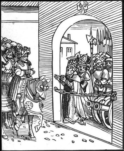 Buy Museum Art Reproductions Antichrist 1 by Lucas Cranach The Elder (1472-1553, Germany) | ArtsDot.com
