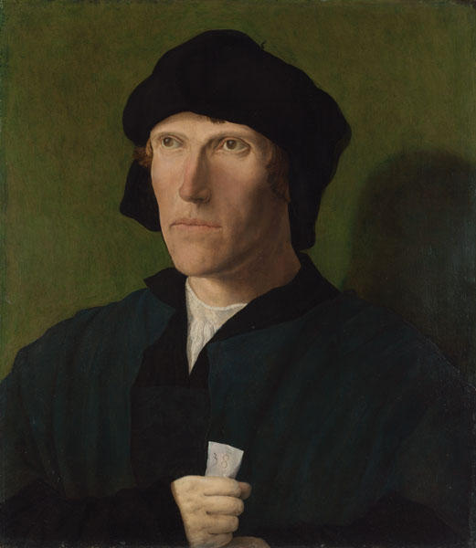 Order Art Reproductions A man by Lucas Van Leyden (1494-1533, Netherlands) | ArtsDot.com