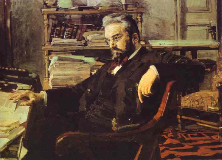 Order Artwork Replica Portrait of a Businessman K. Artsybushev, 1896 by Mikhail Vrubel (1856-1910, Russia) | ArtsDot.com