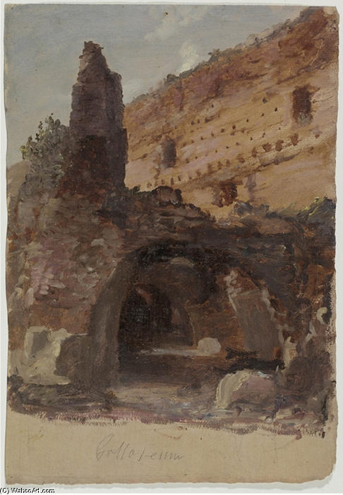 Order Oil Painting Replica The Colosseum by Thomas Cole (1801-1848, United Kingdom) | ArtsDot.com