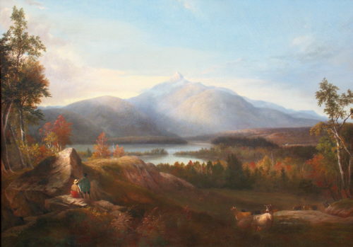 Buy Museum Art Reproductions Painting of Chocorua by Alvan Fisher (1792-1863, United States) | ArtsDot.com