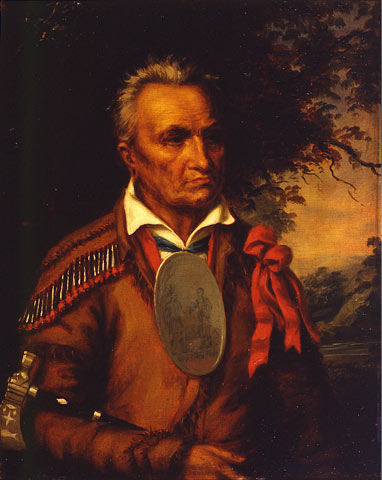 Order Art Reproductions Red Jacket by Charles Bird King (1785-1862, United States) | ArtsDot.com