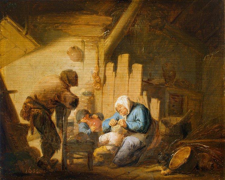 Order Paintings Reproductions Sense Of Sight by Adriaen Van Ostade (1610-1685, Netherlands) | ArtsDot.com