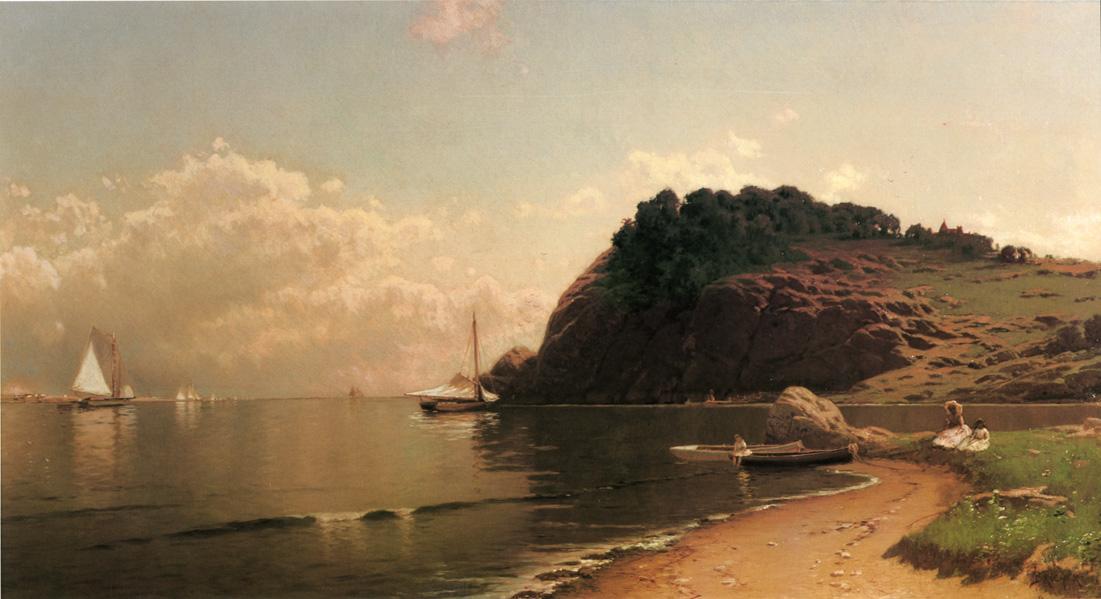 Buy Museum Art Reproductions Coastal Scene by Alfred Thompson Bricher (1837-1908, United States) | ArtsDot.com