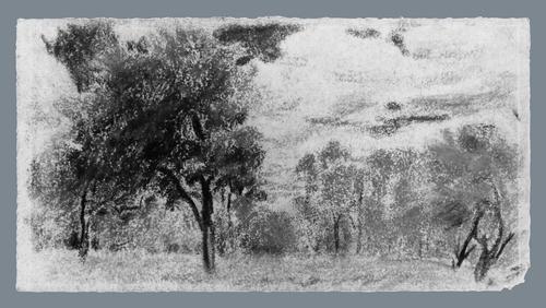 Order Oil Painting Replica Meadow Edge by Arthur Bowen Davies (1863-1928, United States) | ArtsDot.com