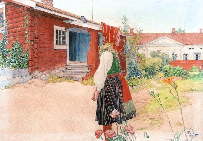 Buy Museum Art Reproductions The Falun Home by Carl Larsson (1853-1919, Sweden) | ArtsDot.com