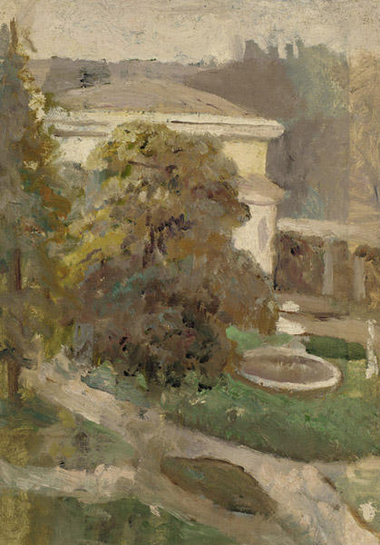 Order Artwork Replica Landscape with Villa and Fountain by Cecilia Beaux (1855-1942, United States) | ArtsDot.com