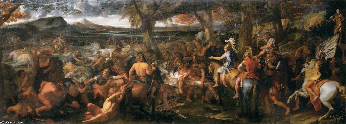 Order Paintings Reproductions Alexander and Porus, 1665 by Charles Le Brun (1619-1690, France) | ArtsDot.com