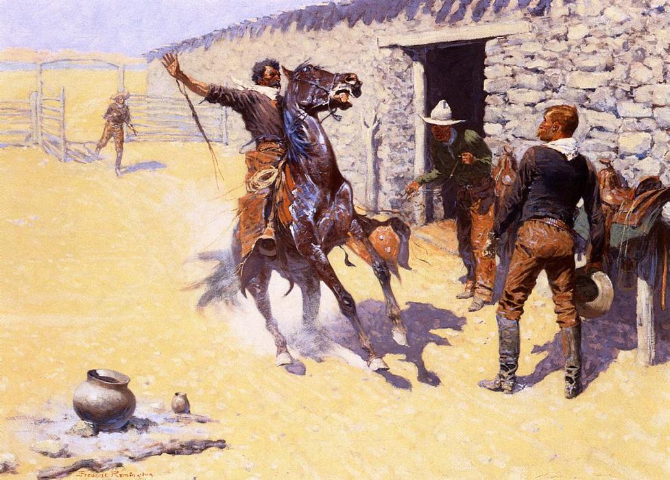 Buy Museum Art Reproductions The Apaches! by Frederic Remington (1861-1909, United States) | ArtsDot.com