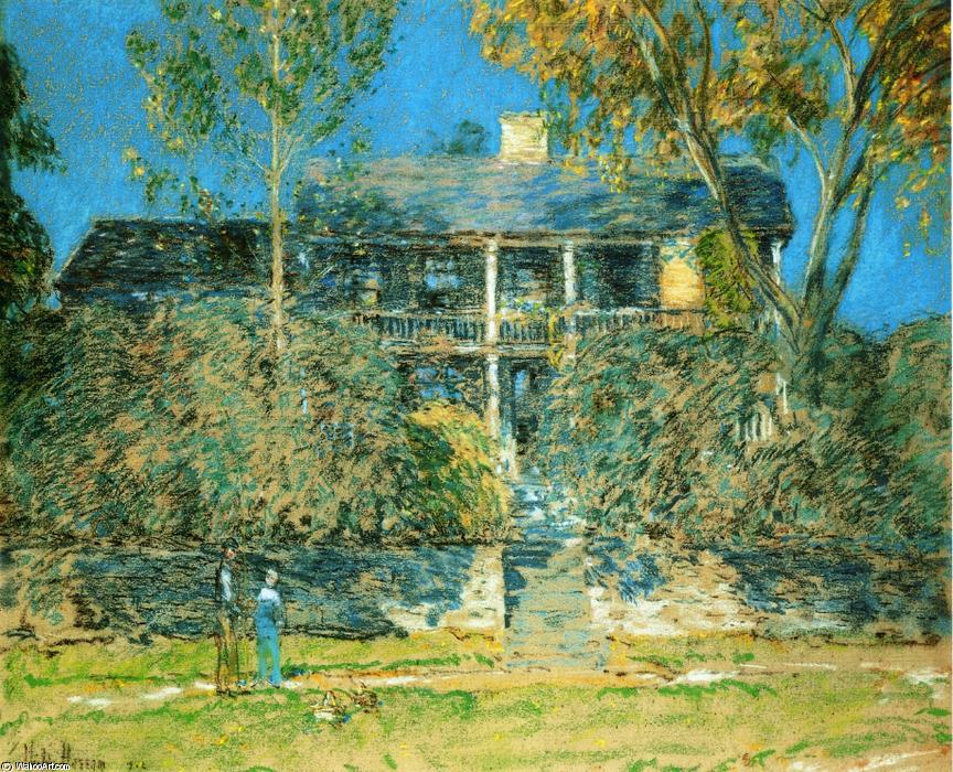 Buy Museum Art Reproductions The Holly Farm, 1902 by Frederick Childe Hassam (1859-1935, United States) | ArtsDot.com