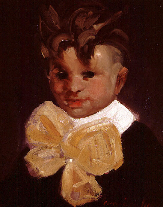 Order Artwork Replica Bleecker Street Kid by George Benjamin Luks (1867-1933, United States) | ArtsDot.com