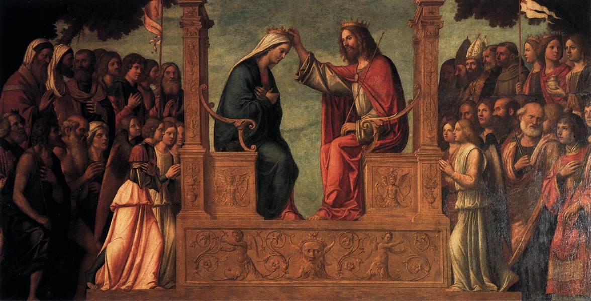 Order Oil Painting Replica Coronation of the Virgin by Giovanni Battista Cima Da Conegliano (1459-1517) | ArtsDot.com