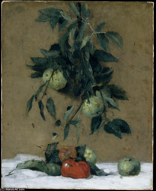 Order Art Reproductions Fruit, 1888 by Julian Alden Weir (1852-1919, United States) | ArtsDot.com