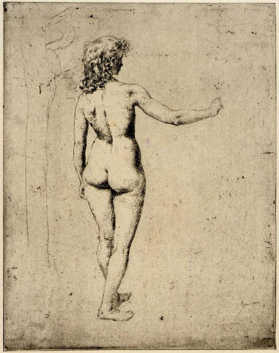Order Artwork Replica Nude Study by Julian Alden Weir (1852-1919, United States) | ArtsDot.com