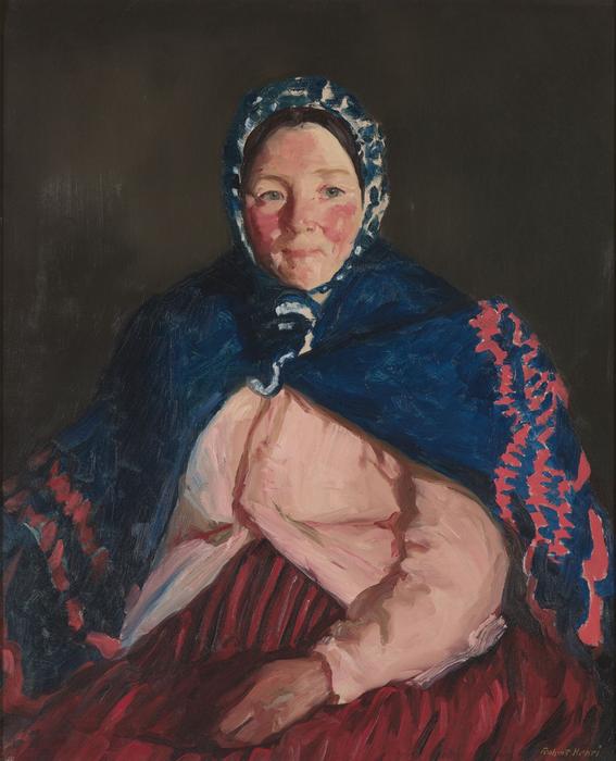 Bestellen Kunstreproduktionen Alte Johnnies Ehefrau, 1913 von Robert Henri (1865-1929, United States) | ArtsDot.com
