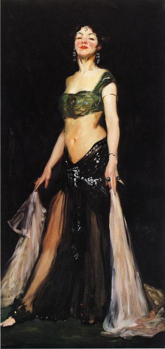 Buy Museum Art Reproductions Salome, 1909 by Robert Henri (1865-1929, United States) | ArtsDot.com