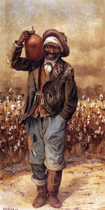Order Artwork Replica Negro Man with Jug on Shoulder by William Aiken Walker (1839-1921, United States) | ArtsDot.com