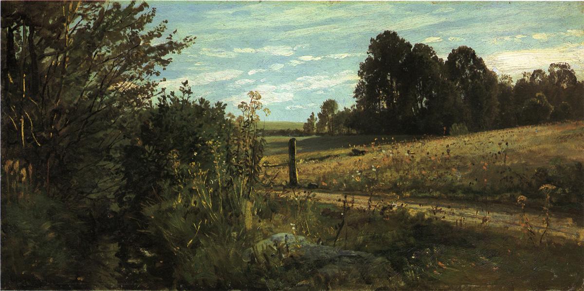 Order Art Reproductions Country Lane, 1884 by William Trost Richards (1833-1905, United States) | ArtsDot.com