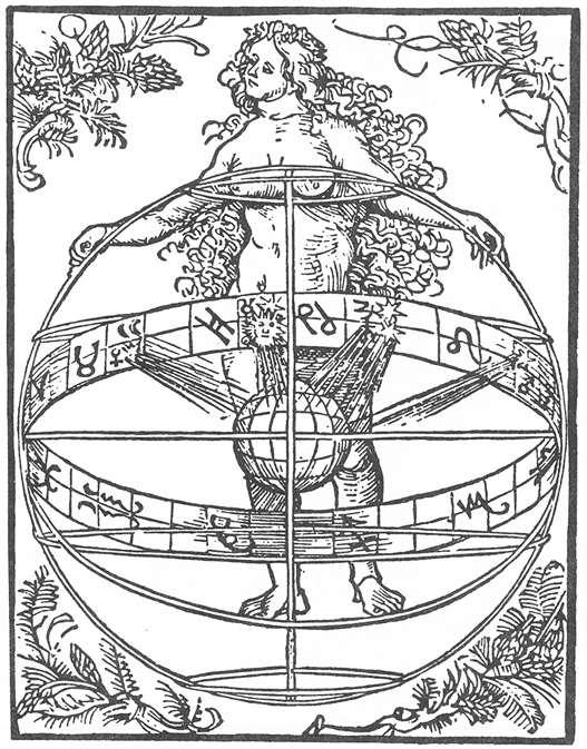 Pedir Reproducciones De Pinturas Mujer desnuda con el Zodiaco, 1502 de Albrecht Durer (1471-1528, Italy) | ArtsDot.com