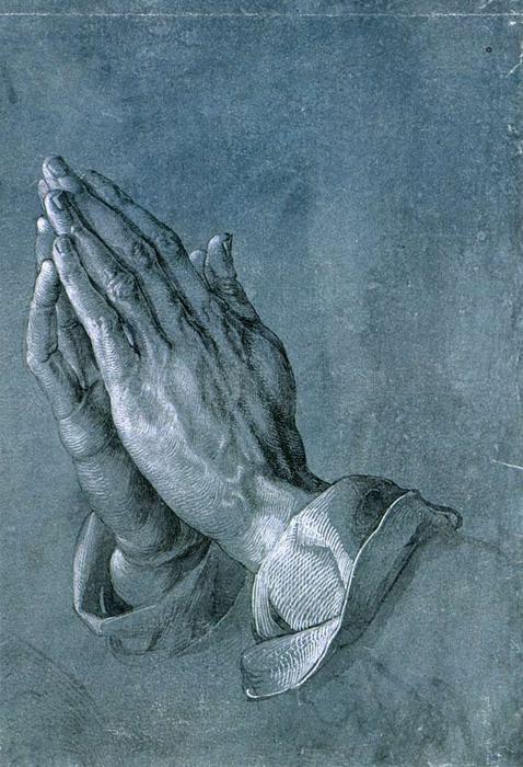 Comprar Reproducciones De Arte Del Museo Estudio de las Manos de un Apóstol (Manos Rezagados), 1508 de Albrecht Durer (1471-1528, Italy) | ArtsDot.com