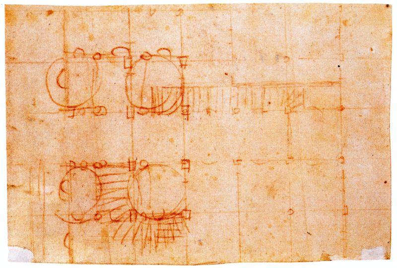 Order Oil Painting Replica Plan of a building by Antonio Allegri Da Correggio (1489-1534, Italy) | ArtsDot.com