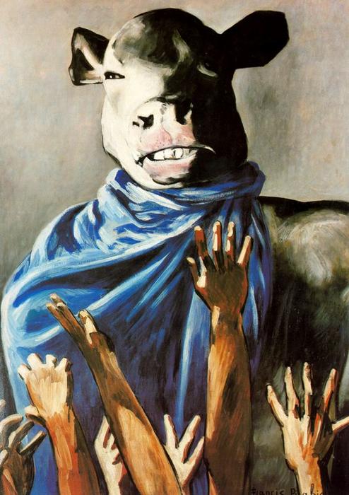 Order Art Reproductions Adoración del becerro by Francis Picabia (1879-1953, France) | ArtsDot.com