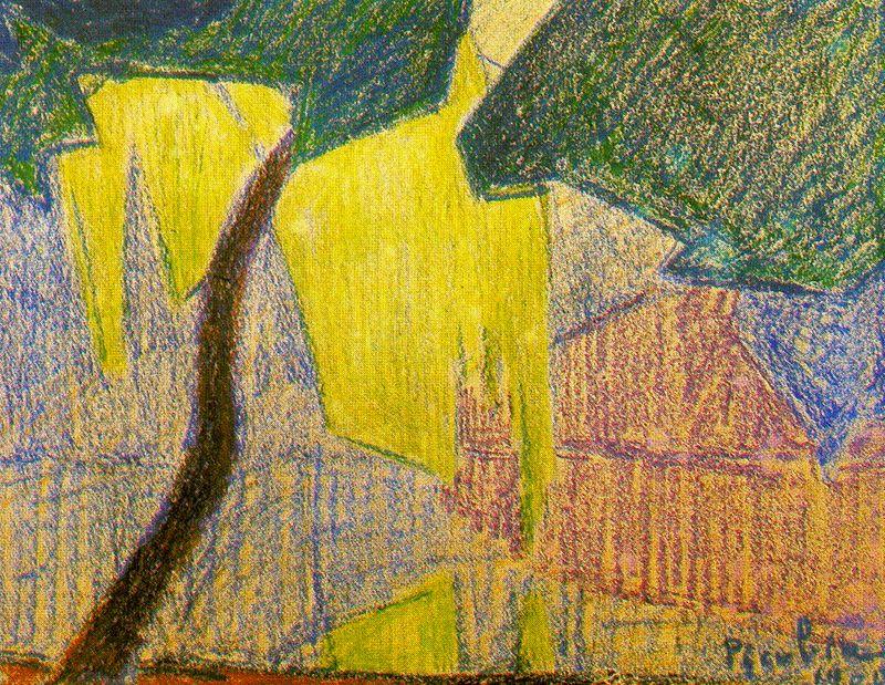 Buy Museum Art Reproductions Jardines de Saint-Cloud by Francis Picabia (1879-1953, France) | ArtsDot.com