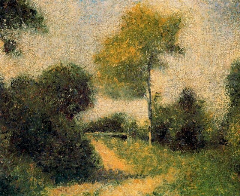 Order Oil Painting Replica The Clearing by Georges Pierre Seurat (1859-1891, France) | ArtsDot.com