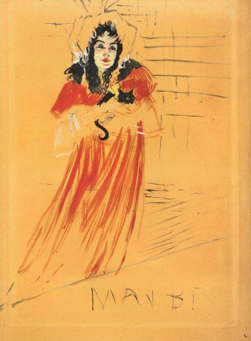 Order Art Reproductions Miss May Belfort 1 by Henri De Toulouse Lautrec (1864-1901, France) | ArtsDot.com