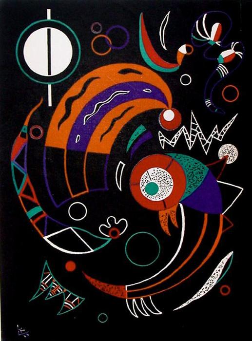 Order Art Reproductions Comets by Wassily Kandinsky (1866-1944, Russia) | ArtsDot.com
