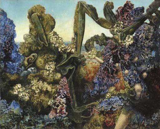 Buy Museum Art Reproductions Convolvulus! Convolvulus! by Max Ernst (Inspired By) (1891-1976, Germany) | ArtsDot.com