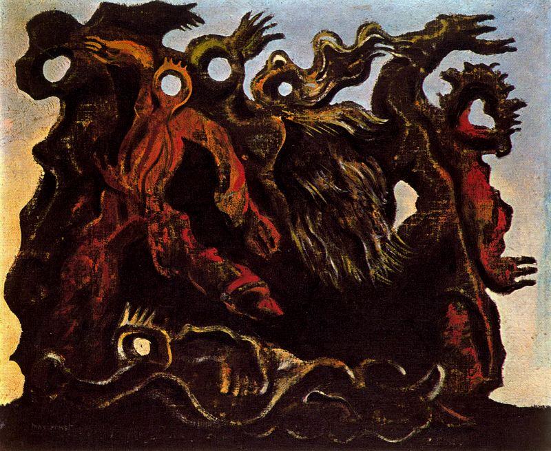 Order Artwork Replica L`orda by Max Ernst (Inspired By) (1891-1976, Germany) | ArtsDot.com
