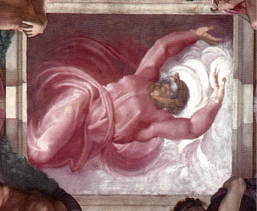 Ordinare Riproduzioni Di Quadri Separazione della luce dalle tenebre, 1511 di Michelangelo Buonarroti (1475-1564, Italy) | ArtsDot.com