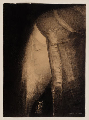 Order Artwork Replica The Fairy (Profile of Light) by Odilon Redon (1840-1916, France) | ArtsDot.com