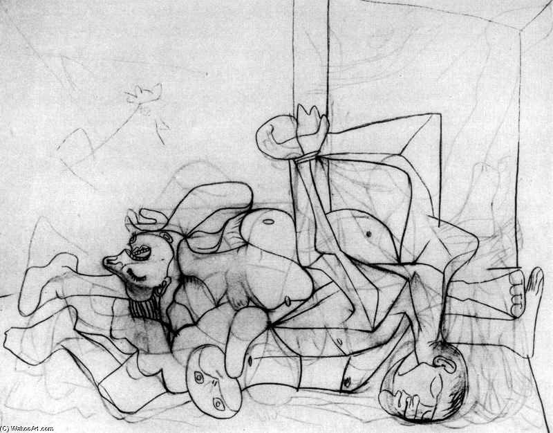 Order Artwork Replica El osario (versión 1) by Pablo Picasso (Inspired By) (1881-1973, Spain) | ArtsDot.com