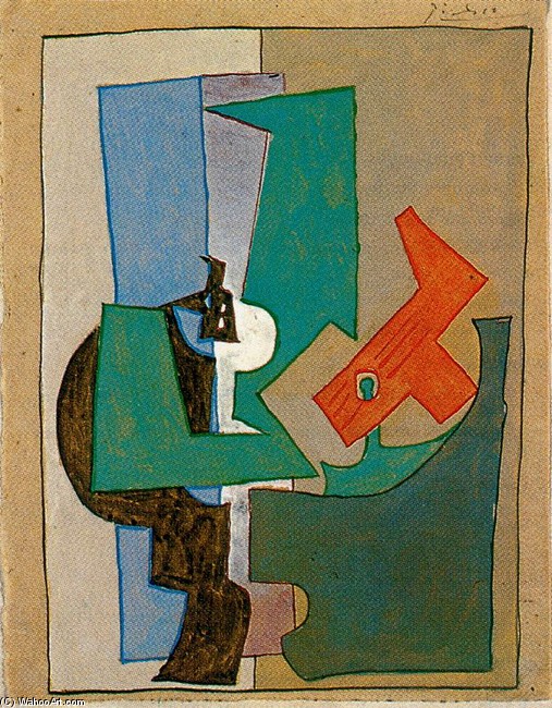 Buy Museum Art Reproductions El Velador 1 by Pablo Picasso (Inspired By) (1881-1973, Spain) | ArtsDot.com