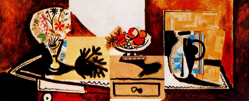Buy Museum Art Reproductions Naturaleza muerta sobre una cómoda by Pablo Picasso (Inspired By) (1881-1973, Spain) | ArtsDot.com