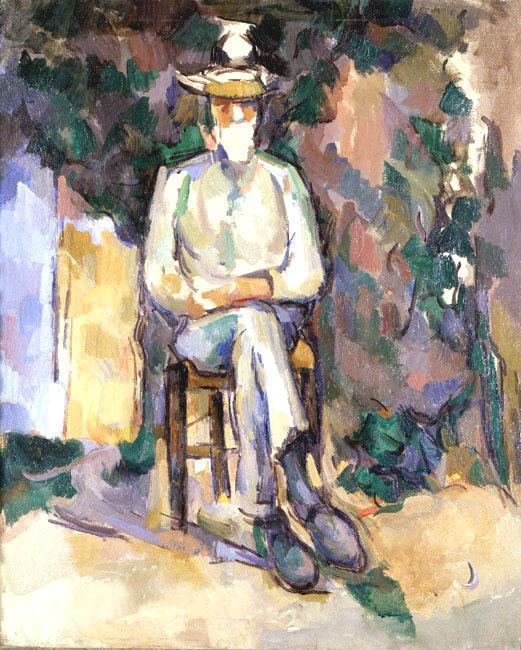 Order Art Reproductions The Old Gardener, 1906 by Paul Cezanne (1839-1906, France) | ArtsDot.com